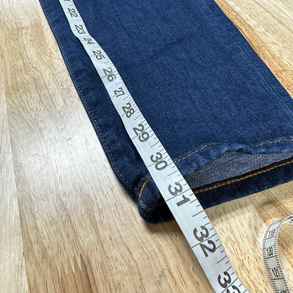 Closed NWT Slim Fit Mid Waist Baker Dark Washed Jeans Size 27 Organic Cotton - Picture 11 of 11